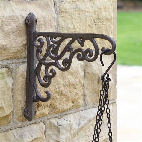 small ornate metal bracket hook|Amazon.com: Decorative Hanging Bracket.